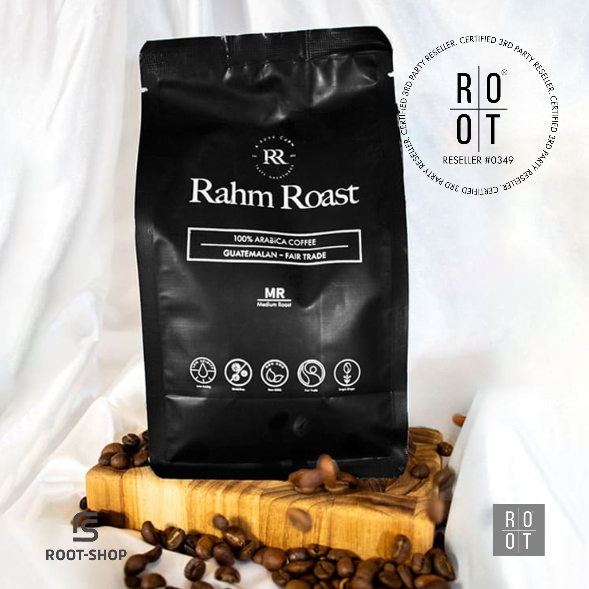 ROOT Cream Roast Coffee - 3x 500g