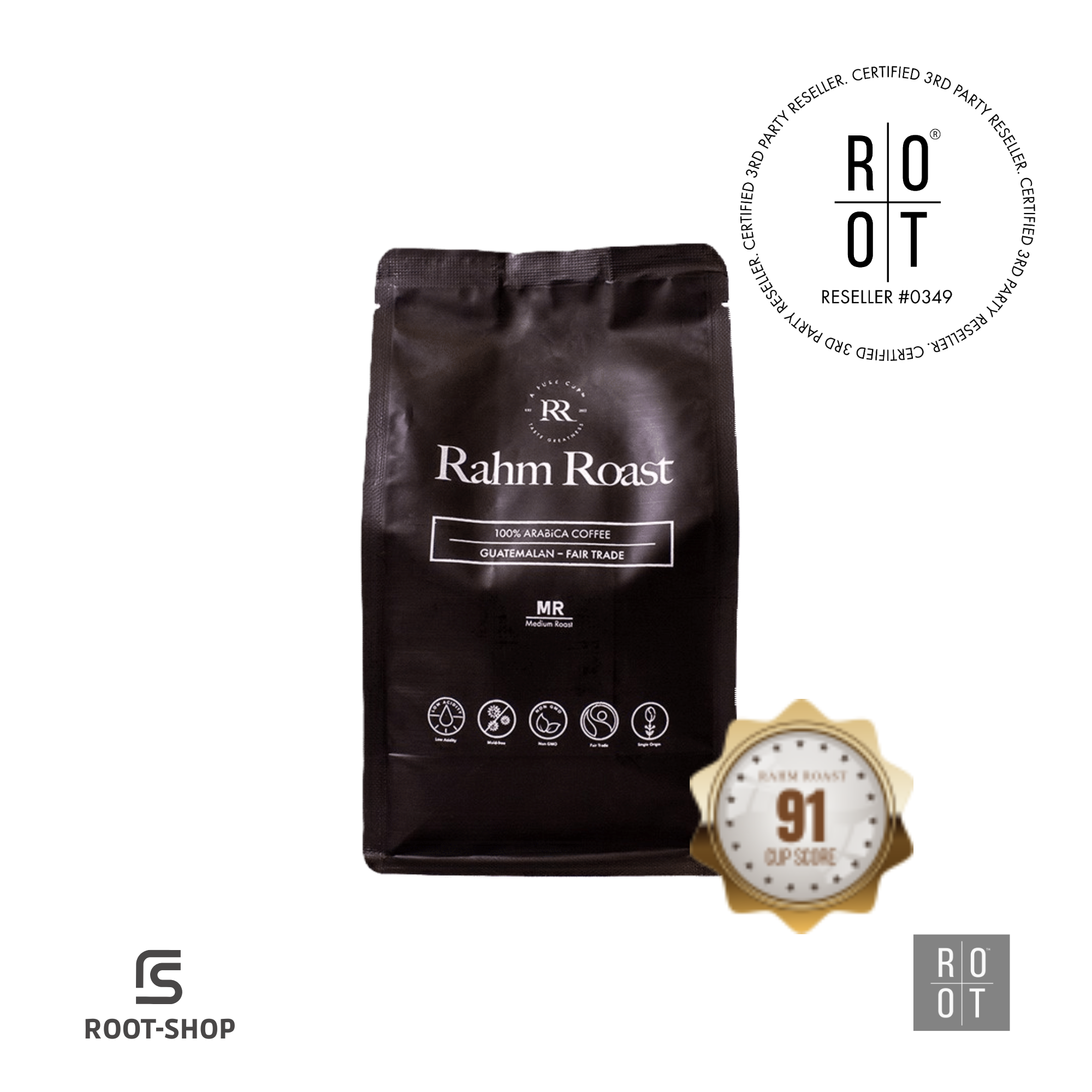 ROOT Cream Roast Coffee - 3x 500g