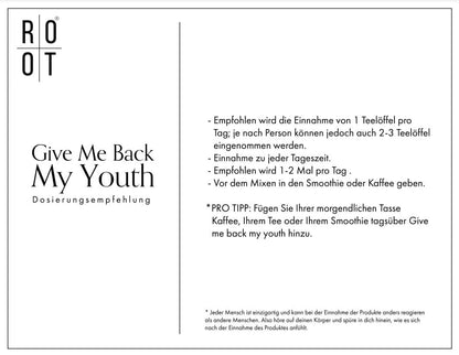 ROOT Give me back my youth