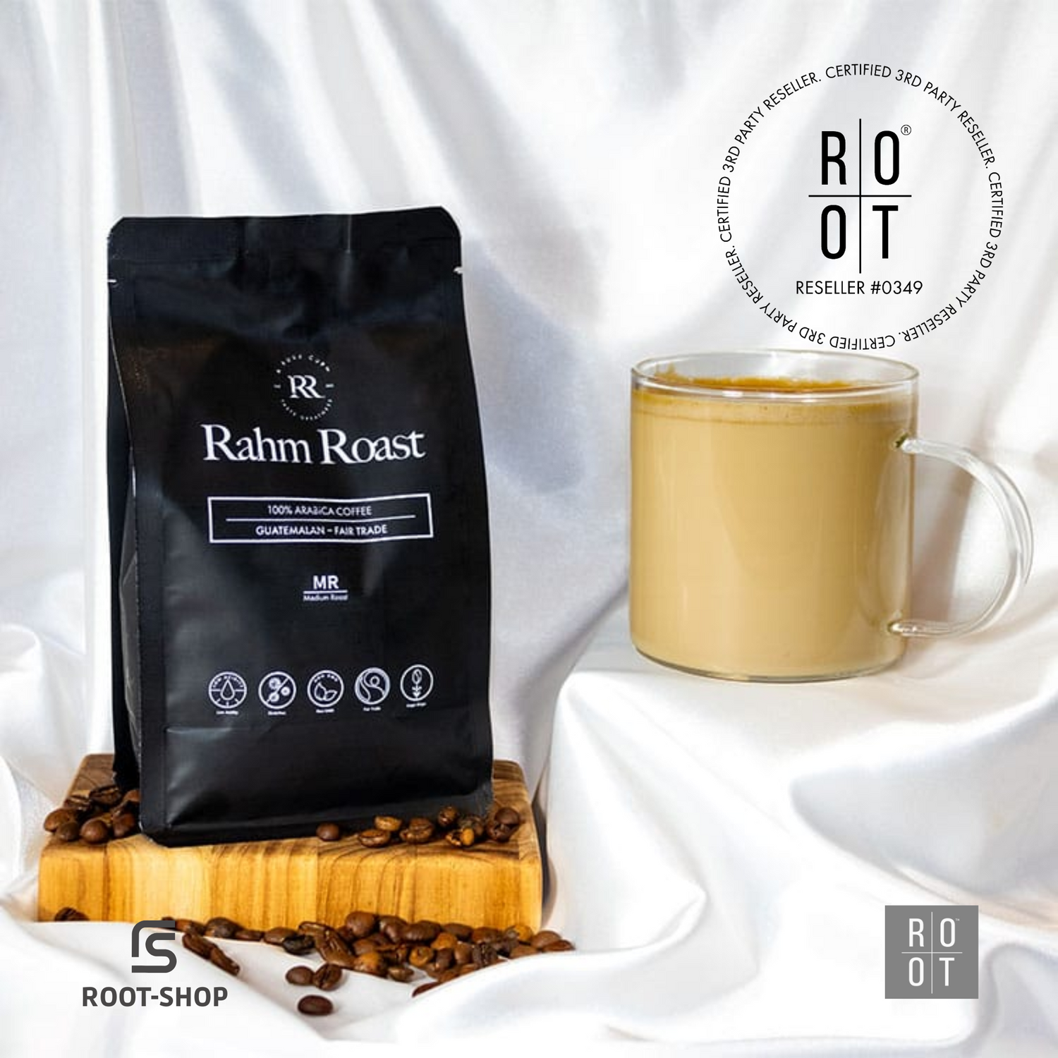 ROOT Cream Roast Coffee - 3x 500g 