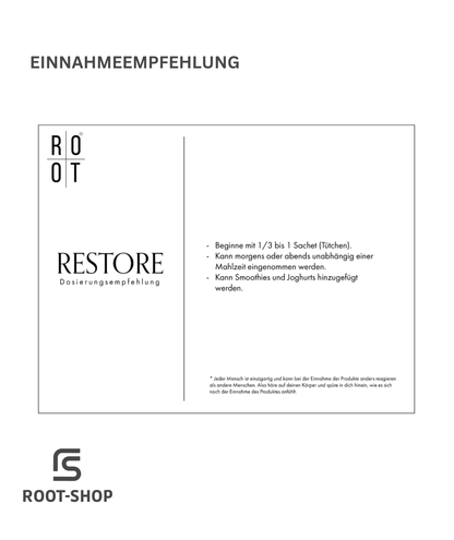 ROOT Restore - ROOT-SHOP