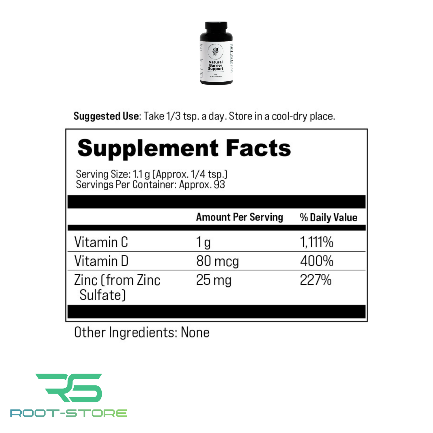 ROOT Natural Barrier Support