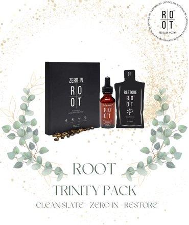 ROOT Trinity Pack | 1x Clean Slate + 1x Zero-In + 1x Restore - ROOT-SHOP